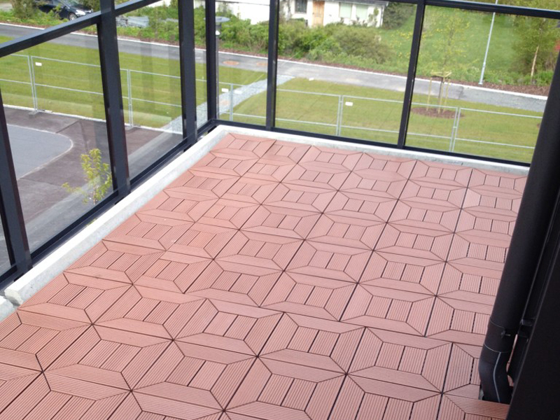 WPC DIY Deck Tiles